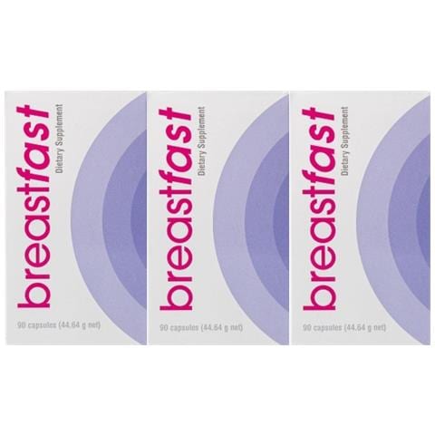 3x Breast Fast - Ingrandimento Naturale Del Seno In Compresse, 90 Pz. Rassodamento E Bellezza Della Silhouette Con Breast Fast. - Foto 1