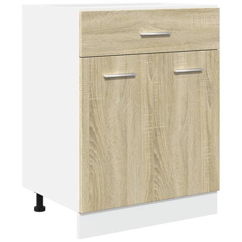 Armadio Inferiore Cassetto “Lyon” Rovere Sonoma 60x46x81,5 - Foto 1