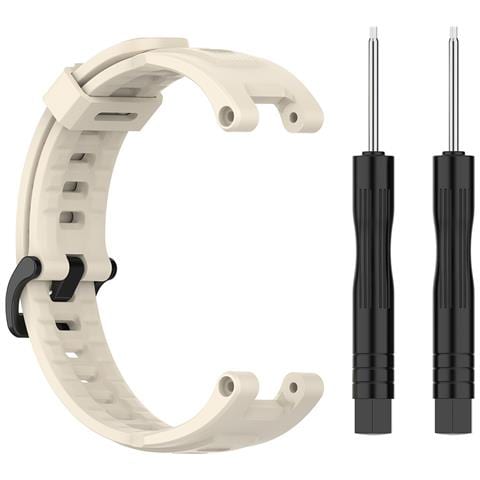 Cinturino Orologio In Silicone Con Cacciavite Per Huami Amazfit Ares Beige - Foto 1