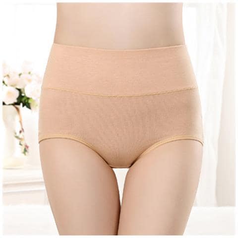 Mutandine A Vita Alta (confezione Da 5) Beige Xxl - Foto 5