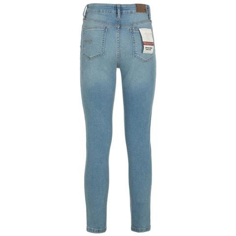 Jeans E Pantaloni In Cotone Azzurro - W25 - Foto 2