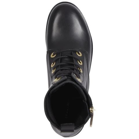 Essentials Biker Boot Stivaletti Pelle Scarpe Donna Nero Eu 41, Fw0fw06800 Bds - Foto 3