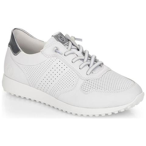 Leisure Trainers White Sneakers Pelle Scarpe Donna Bianco Eu 38, D3100-80 - Foto 1