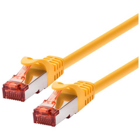 TCF66F005Y cavo di rete Giallo 0,5 m Cat6a F /UTP (FTP) - Foto 1