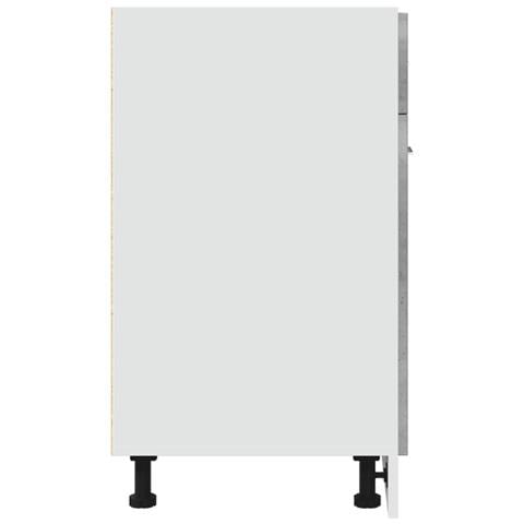 Armadio Inferiore Cassetto “Lyon” Grigio Cemento 60x46x81,5 - Foto 10