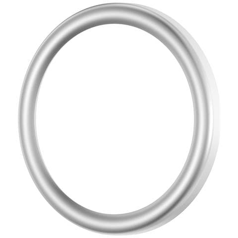 Cmf Watch Pro2: Ghiera Metallica + Pellicola Protettiva In Vetro Temperato - Argento Silver - Foto 1