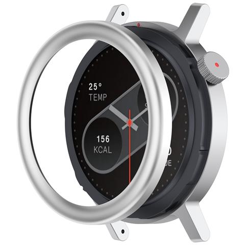 Cmf Watch Pro2: Ghiera Metallica + Pellicola Protettiva In Vetro Temperato - Argento Silver - Foto 6