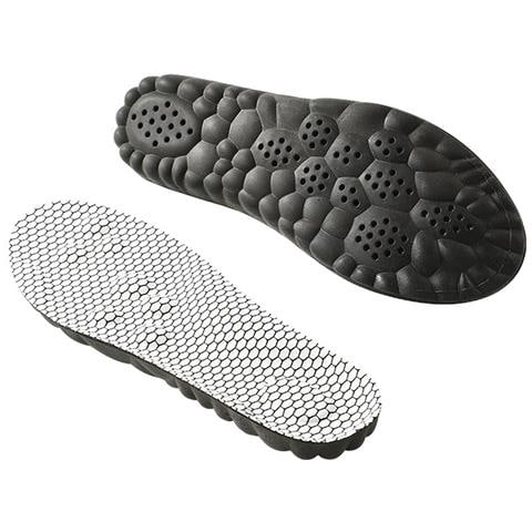 Solette In Grafene 4d Cloud Tech Pu Con Supporto Arco Plantare Massaggiante - Assorbimento Urti, Anti-odore, Assorbi-sudore 43-44 - Foto 1
