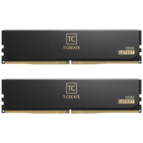 Memoria DIMM T-CREATE EXPERT 32 GB (2x16 GB) DDR5 6000 MHz CL30 Non-ECC Formato DIMM 288-pin Colore Nero - Foto 1