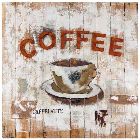 Quadro Legno E Metallo 100x100 - Foto 1