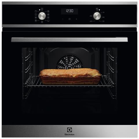 EOF5H40BX Forno Incasso Multi Classe A 60 CM Made In Europe, Media, Forno elettrico, 65 L, 2090 W, 65 L, Ventilato, Nero - Foto 1