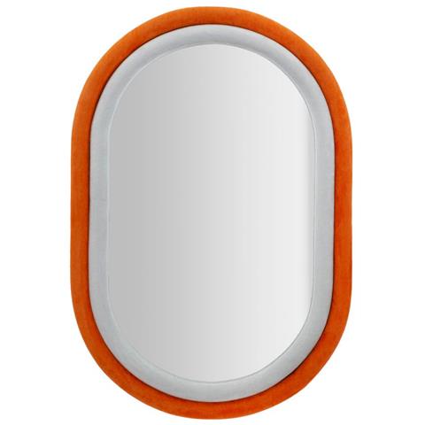 Specchio Con Cornice Vkh469-arancione-mdf-60x4x90 Cm - Foto 1