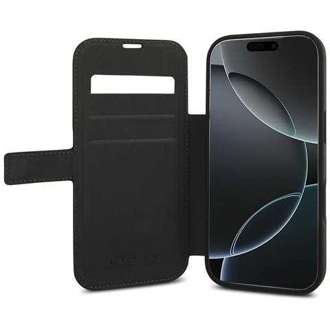 Custodia Tipo Libro Nera Guess Per Iphone 17 Pro - Foto 3