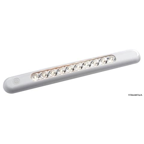 Plafoniera LED da appoggio bianca 230x24x11 mm - Foto 1