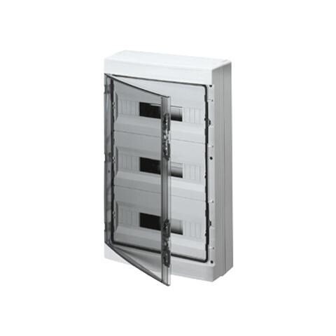 Quadro Di Distribuzione Con Pannelli Finestrati E Telaio Estraibile Predisposto Per Alloggiamento Morsettiere (18x3) 54m Ip65 - Foto 1