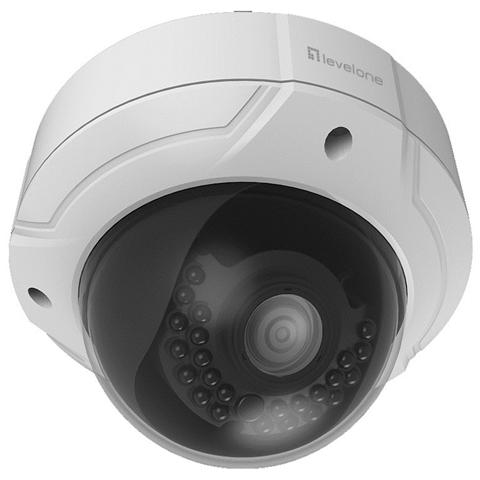 Levelone Fixed Dome Nw Camera 4mp Poe Outdoor Wdr Varifocal In - Foto 1