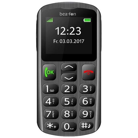 SL250 Senior Phone Dual Sim Display 2" Bluetooth con Tasti Grandi + SOS Colore Nero / Argento - Europa - Foto 2