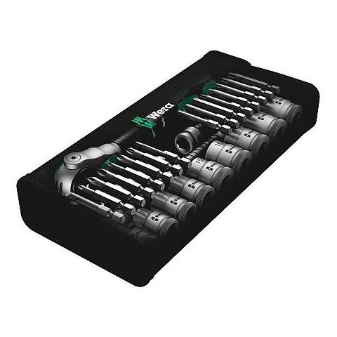 8100 SB 6 Zyklop Speed Kit di chiavi a bussola metrico 3/8" (10 mm) 29 parti 05004046001 - Foto 1