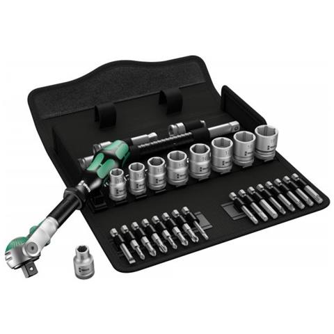 8100 SB 6 Zyklop Speed Kit di chiavi a bussola metrico 3/8" (10 mm) 29 parti 05004046001 - Foto 3