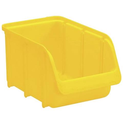 , Scatola Portaoggetti, Giallo - Foto 1
