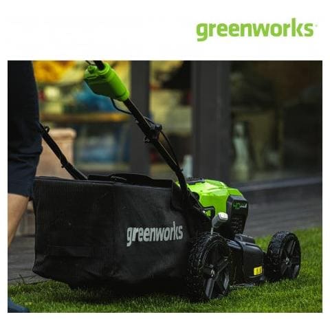 Falciatrice Trainata 40v - Taglio 46cm - Senza Batteria O Caricabatterie - Gd40lm46sp - Foto 2