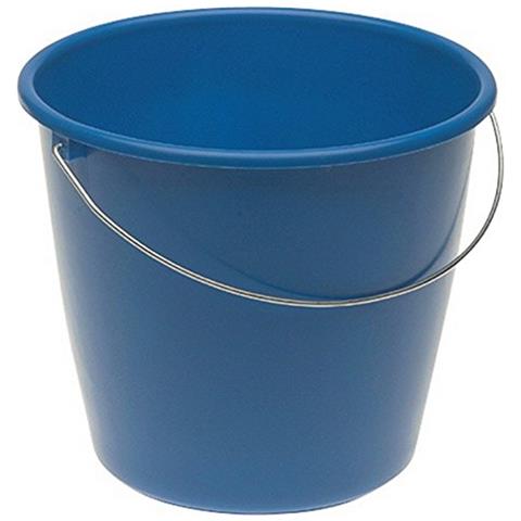 Secchio Ku. 10 L Di Plastica Mista Con Suddivisione In Mais E In Metallo - Foto 1