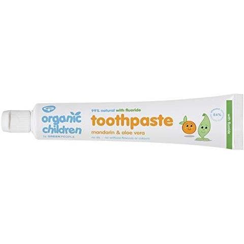 Dentifricio Per Bambini Al Mandarino E Aloe Vera Con Fluoro, 50 Ml - Foto 2