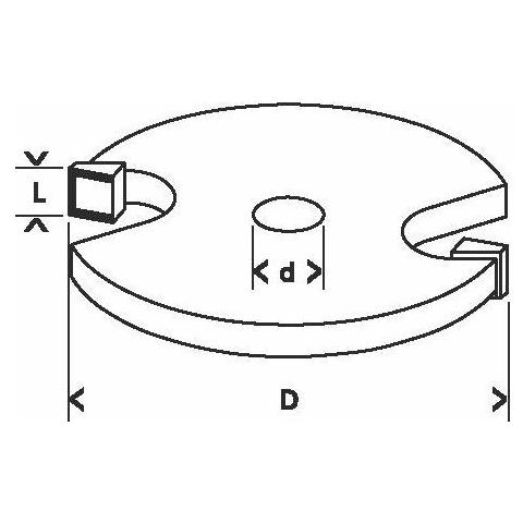 Standard For Wood - Abrundfrser - Fr Massivholz, Hartholz, Holz-verbundstoff - Nutfrser - 32 Mm - Lnge: 51 Mm - Foto 3