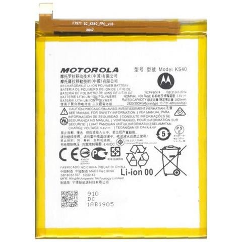Batteria Litio Integrata Originale Ks40 Bulk Per Moto E6 Play Xt2029 - Xt2029-1 - Foto 1