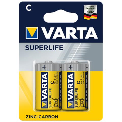 Superlife C Batteria monouso Zinco-Carbonio - Foto 2