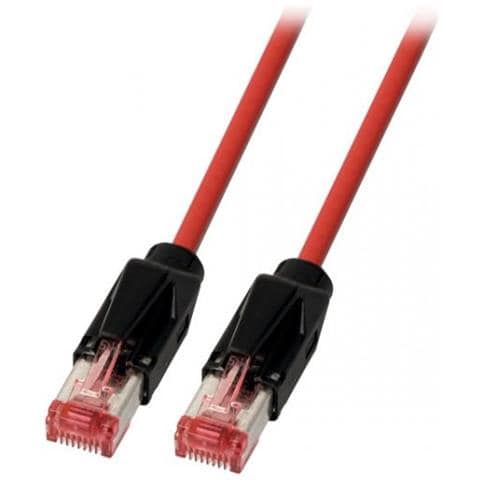 Efb Elektronik K8048pui5 Cavo Di Rete Nero, Rosso 5 M Cat6a S /ftp (s-stp) - Foto 1