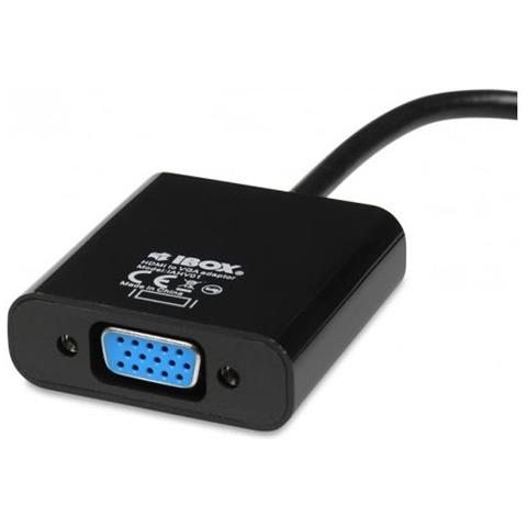 Iahv01 Cavo E Adattatore Video Hdmi Tipo A (standard) Vga (d-sub) Nero - Foto 2
