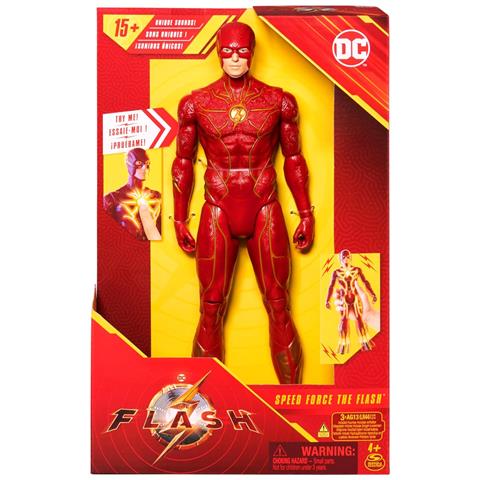Dc Comics - Figurina Interattiva The Flash Deluxe - Effetti Audio E Luminosi - 30 Cm - Di 4 Anni - Foto 4