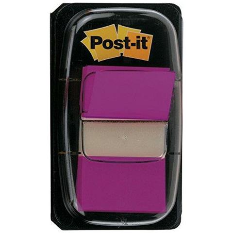 Note Adesive Post-it Index 25 X 43 Mm Violetta (3 Unità) - Foto 2