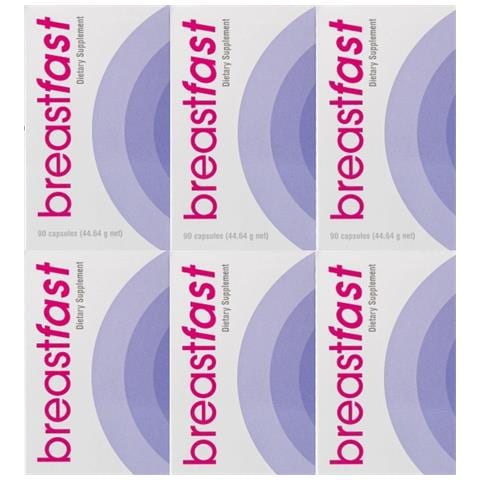 6x Breast Fast - Compresse Per L'ingrandimento Del Seno, 90 Pezzi - Breast Fast Il Potere Di Un Bel Seno! Una Tonicità Naturale E Una Silhouette Da Sogno. - Foto 1