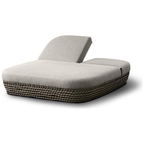 Atreides - Lettino Da Esterno In Alluminio E Corda - Foto 3