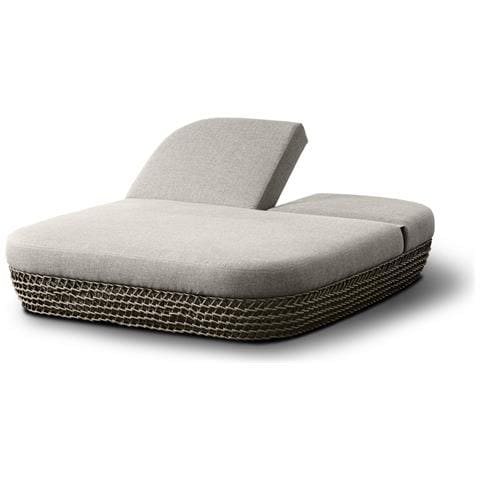 Atreides - Lettino Da Esterno In Alluminio E Corda - Foto 1