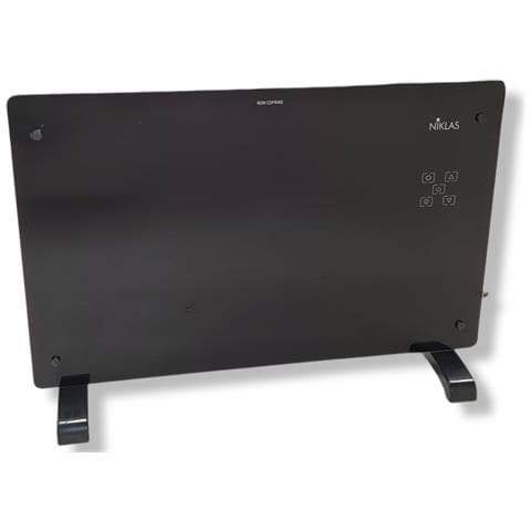 Termoconvettore Design Pannello In Vetro Temperato 2000 W Termovetro Niklas - Foto 1