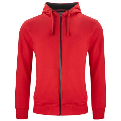 Classic Hoody Full Zip Rosso Xxl - Foto 1