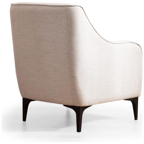 James Poltrona In Tessuto Color Color Sporco - Foto 4