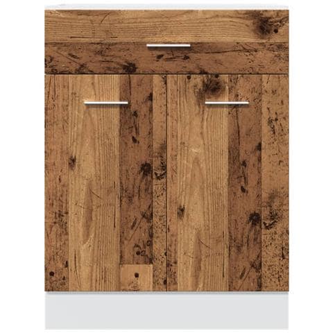 Cassettiera “Lyon” Inferiore Legno Antico 60x46x81,5 cm - Foto 2