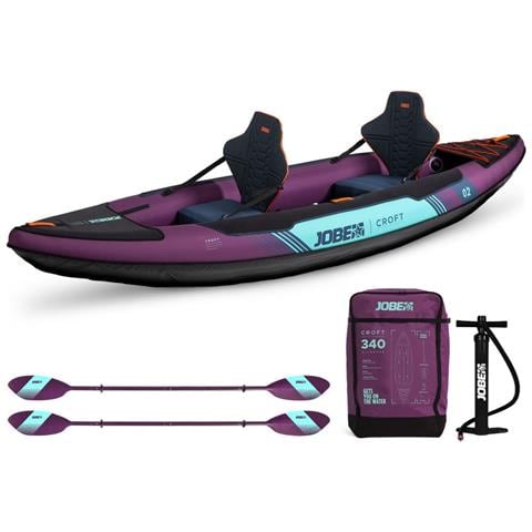 Canoa Gonfiabile Croft Kayak Package 600024001 - 600025001   - Teal - Foto 1