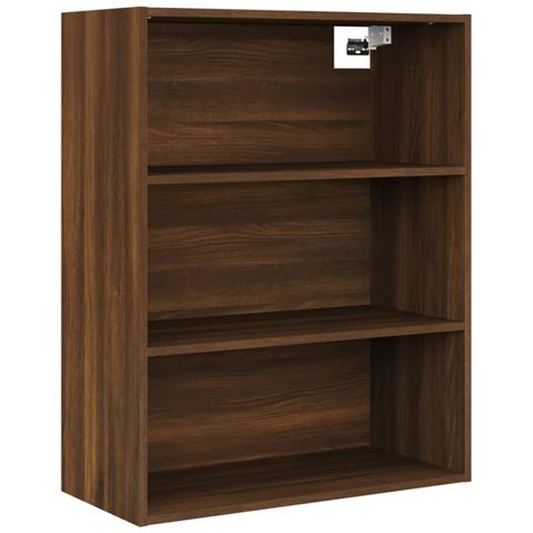 Lusso Casadino -  Armadietto Pensile A Parete Rovere Marrone 69,5x32,5x90 Cm - Foto 1