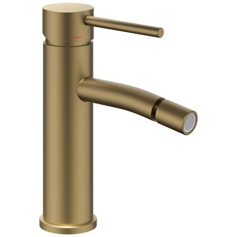 Miscelatore Monocomando Bidet Jazz Installazione Rapida Piletta Click Clack *** Finitura- : Oro Matt Satinato - Foto 1