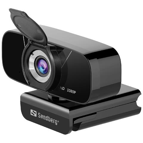 134-15 webcam 2 MP 1920 x 1080 Pixel USB 2.0 Nero - Foto 3