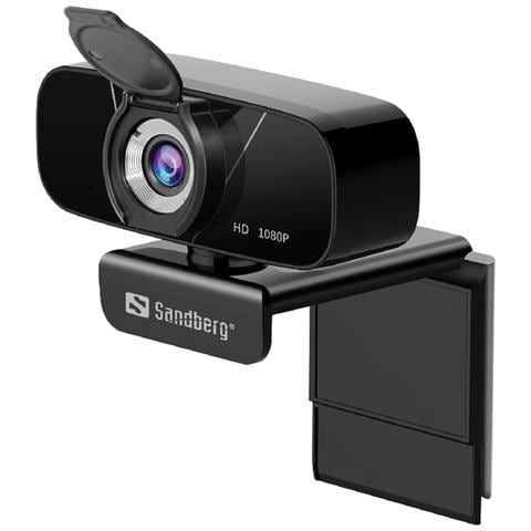 134-15 webcam 2 MP 1920 x 1080 Pixel USB 2.0 Nero - Foto 1