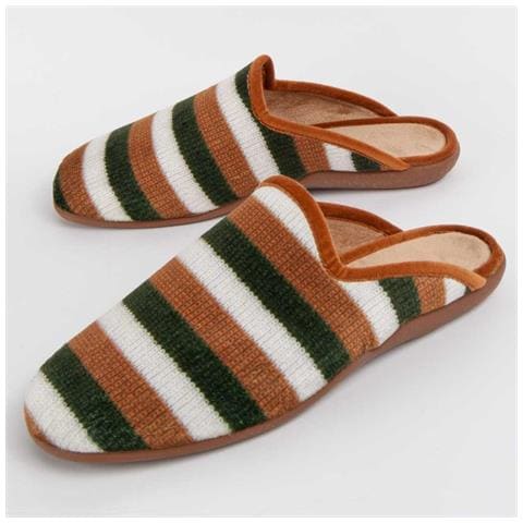 Pantofola Northome Romoslip Marrone Marrone Tessuto - Foto 1