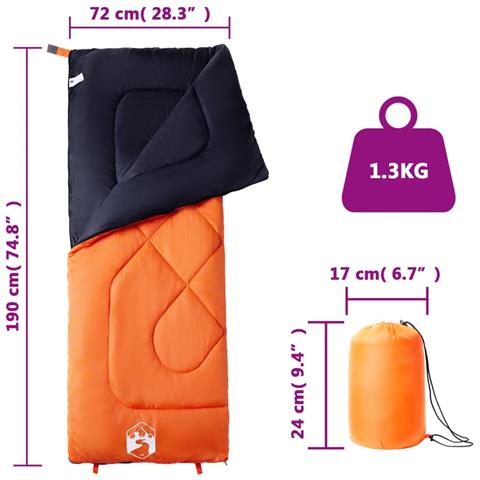 Sacco a Pelo da Campeggio per Adulti 3 Stagioni - Foto 5