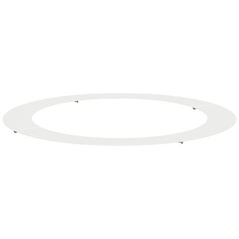 Anello piatto per albero Bianco Ø90 / 120 cm Acciaio - Foto 1