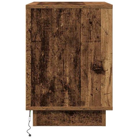 Armadio da Notte con 2 pcs Legno vecchio 50 x 34.5 x 50 cm. - Foto 9